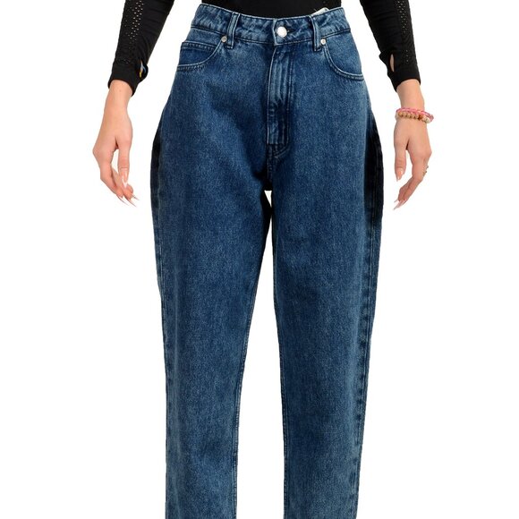 Hugo Boss Women's "Gatore" Washed Blue 5 Pocket Jeans US W31/L32 IT W31/L32 - Picture 1 of 5